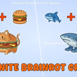 Infinite Brainrot: Craft Merge