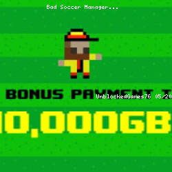 Bad Soccer Manager