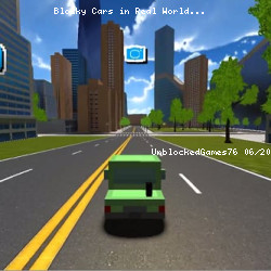 Blocky Cars in Real World
