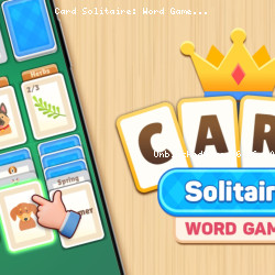 Card Solitaire: Word Game