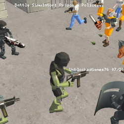 Battle Simulator: Prison & Police