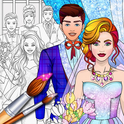 wedding-coloring-dress-up-game